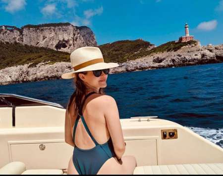 Ambyr while in Capri, Italy, Seems she spends quite a cash on traveling and touring. Know more about Ambyr net worth, salary, income, wages, and other sources of remuneration